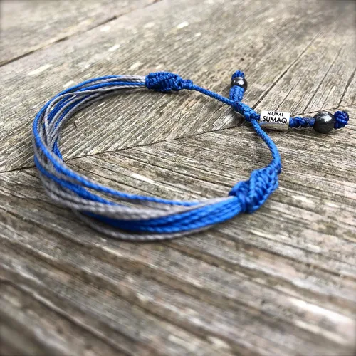 Miniatura 35 de Rumi Sumaq Pulsera de concientización para hombres, mujeres y niños – Pulsera de apoyo tejida ajustable anudada a mano – Pulsera de conciencia sutil