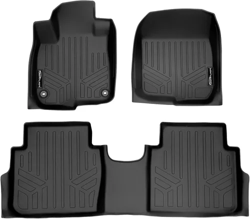 Miniatura 12 de SMARTLINER Juego de alfombrillas de primera fila para Honda CR-V 2007-2011