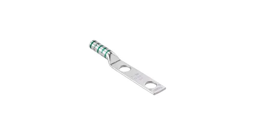 Miniatura 4 de Panduit LCC1-56B-E Conductor de Código Conductor de Cobre de Compresión LCC1-56B-E, 2 agujeros, #1 AWG, Perno de 5/16 pulgadas, Espacio entre