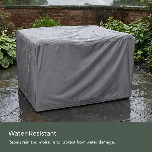 Miniatura 8 de Covermates Funda modular para silla de club para exteriores, poliéster resistente al agua, dobladillo con cordón, rejillas de ventilación, fundas