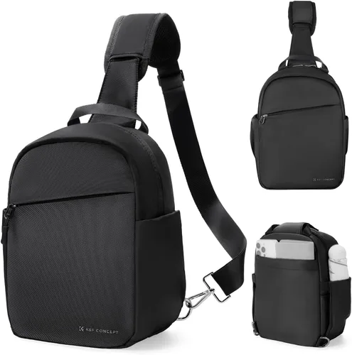 K&F CONCEPT Bolso Pequeño para Cámara para Fotógrafo, Bolso de Hombro Cruzado para Cámara DSLR/SLR/Sin Espejo, Estuche Compacto para Cámara para