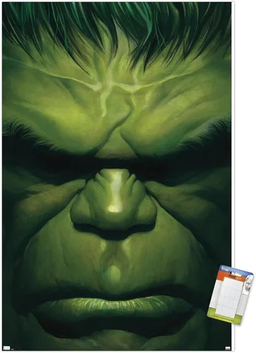 Marvel Comics Hulk - Póster de pared de The Immortal Hulk #18, 34 pulgadas de largo x 22.4 pulgadas de ancho, paquete de póster y montaje prémium