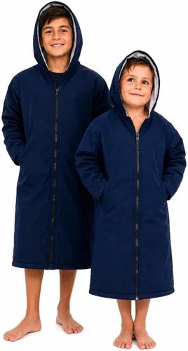 Miniatura 8 de MACAR Parka de natación impermeable con forro polar, ideal para actividades junto a la piscina y al aire libre