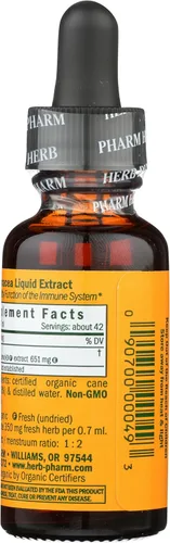 Miniatura 4 de Herb Pharm equinácea orgánica sin alcohol para defensa inmune - 1 onza., DECH01, 1 Ounce, 1, 1