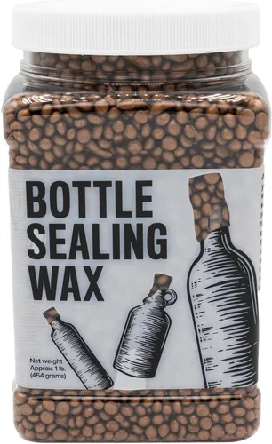 Miniatura 30 de Blended Waxes, Inc. - Cera de sellado de botellas, perlas de sello de cera de pastilla para sellado de botellas de vino, cerveza y licor, sella