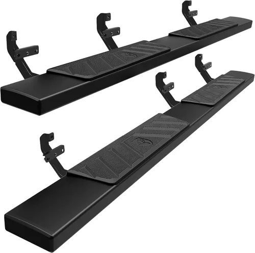Tyger Auto Estribos elevadores de 6 pulgadas compatibles con Ford F-150 2015-2026; F-150 Lightning 2022-2026; F-250 F-350 SD 2017-2026 | Supercrew