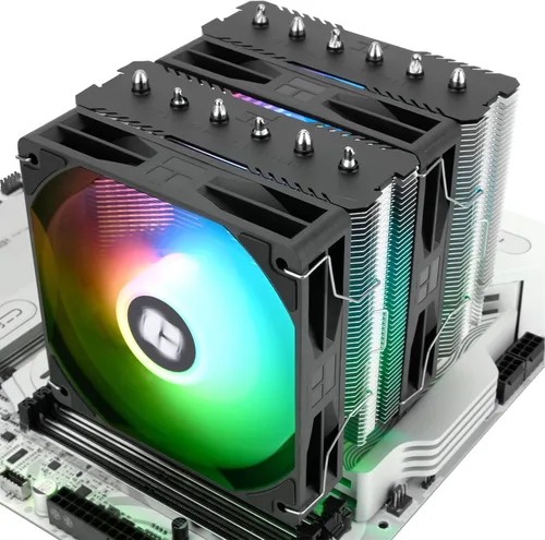 Miniatura 8 de Thermalright Peerless Assassin 120 SE ARGB V2 CPU Cooler, TL‑C12C‑S 120mm PWM Fans, 1850RPM, 6 Heat Pipes, for AMD AM4/AM5 & Intel LGA 1700/1851