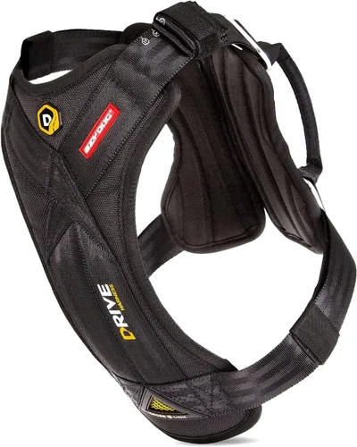 Arnés de coche para perros EzyDog Drive – Arnés de cinturón de seguridad para perros a prueba de choques y certificado (US-FMVSS 213) para viajes