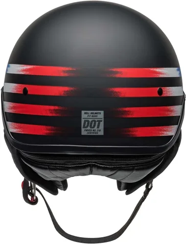 Miniatura 6 de Bell Powersports Pit Boss Banner Mate Negro/Rojo X-Small/Small