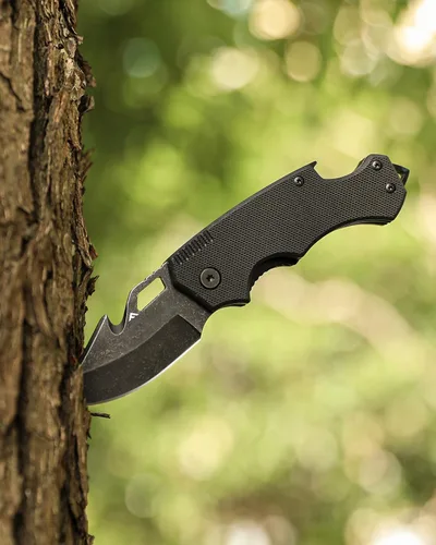 Miniatura 7 de FLISSA Mini cuchillo de bolsillo plegable, hoja de punto de caída de acero inoxidable de 2.5 pulgadas, cuchillos de bolsillo EDC para hombres