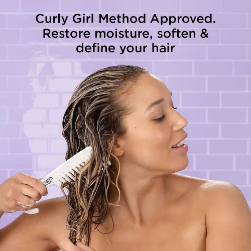Miniatura 3 de Noughty Acondicionador definidor 97% Natural Wave Hello Curl para acondicionar, suavizar y definir los rizos con extracto de algas marinas y aceite