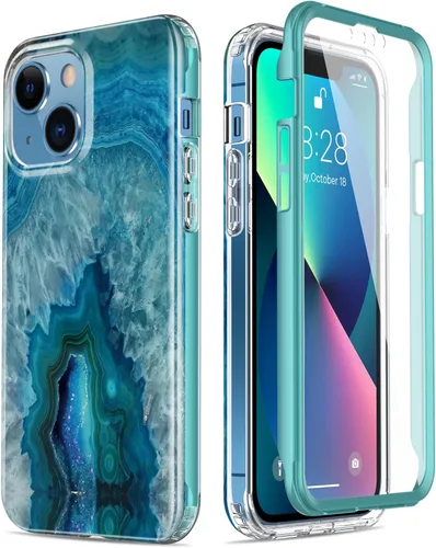 Miniatura 10 de Esdot Funda protectora para iPhone 13 Mini con protector de pantalla integrado, protección de grado militar con diseños de moda para mujeres
