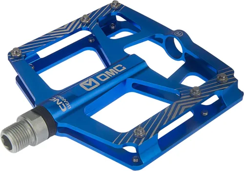 Miniatura 13 de OMC MTB Lightweight Aluminum Alloy Pedals Mountain Bike Pedals 3 Bearing Non-Slip Bicycle Platform Pedals for BMX MTB 9/16