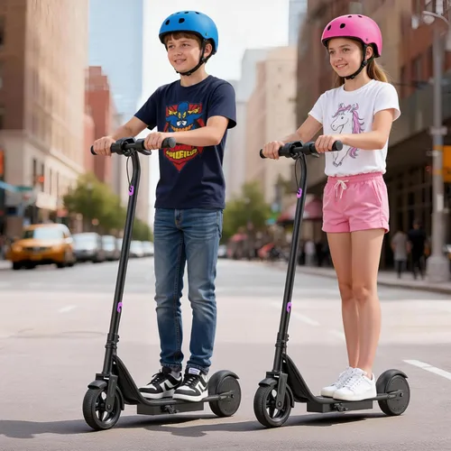 Miniatura 8 de Aovowheel Electric Scooter for Adults, Folding E Scooter with 350W/500W Motor 16/24 Mph Top Speed, Max 19-23 Miles Long Range, 8.5''/10''/14''Tires