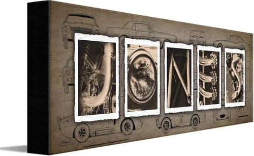 Miniatura 9 de Personal-Prints Decoración personalizada de automóviles o regalo para el mecánico, entusiasta de los automóviles clásicos o los automóviles. Regalo
