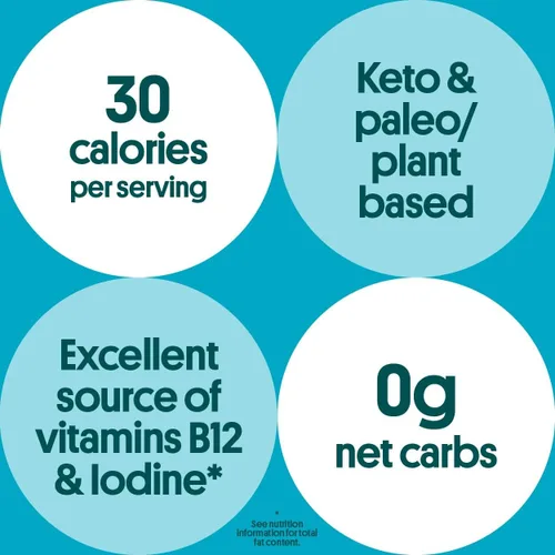 Miniatura 3 de Gimme Algas Marinas Orgánicas Premium Tostadas, Sal Marina, 20 Unidades, Keto, Vegano, Sin Gluten, Gran Fuente de Omega3 y Yodo, Aperitivo Saludable