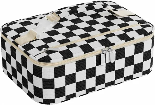 Miniatura 31 de Lonchera pequeña aislada para mujeres y hombres, lonchera Bento para niños, bolsas térmicas compactas portátiles para enfriar comidas con asa