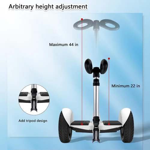 Miniatura 3 de Manillar para Segway Ninebot S Smart/mini PRO/mini LITE Self-Balance Scooter Hoverboard Manillar ajustable Soporte de liberación de presión