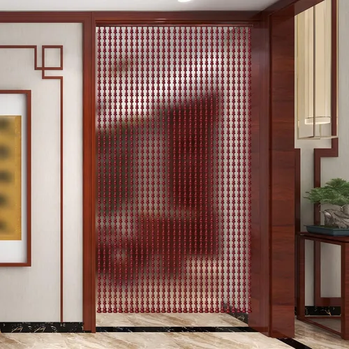 Miniatura 3 de Cortina de cuentas de madera de 25 hebras, persianas colgantes para puerta, no se decolora fácilmente, no se enreda, sala de estar, bodas, fiestas