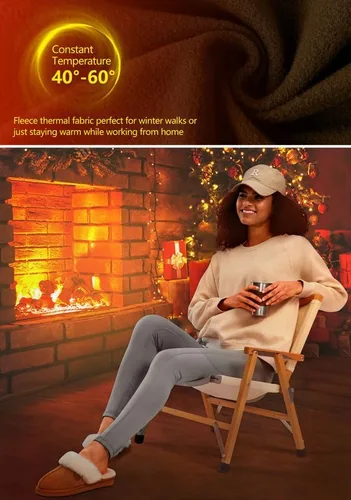 Miniatura 5 de Viodia Legging resistente al agua con forro polar para mujer