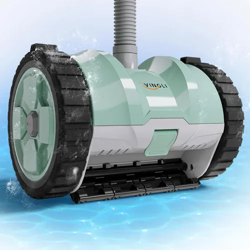 Miniatura 9 de VINGLI - Aspiradora de piscina lateral de succión automática (actualización 2025), potente barredora de pared para piscinas enterradas, incluye