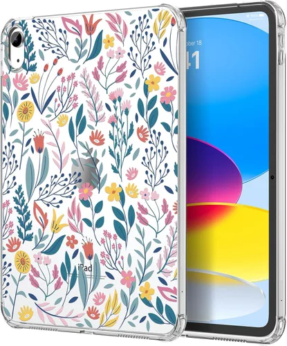 Miniatura 42 de MoKo Funda transparente para iPad (A16) de 11ª generación 2025 de 11 pulgadas/10ª generación 2022 de 10.9 pulgadas, TPU suave y ligero, 1
