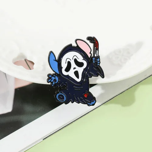 Miniatura 5 de Ohana - Alfileres esmaltados de puntada de anime Ohana Means Family Stitch Pines de solapa para mujeres, hombres, niñas, niños, broche, mochila