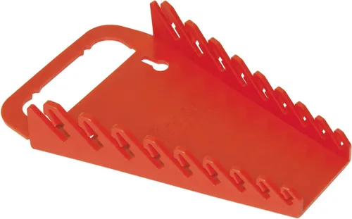 Miniatura 20 de Ernst Manufacturing 5146-Red Gripper Organizador de Llaves de Trinquete Inverso, 8 Herramientas, Rojo