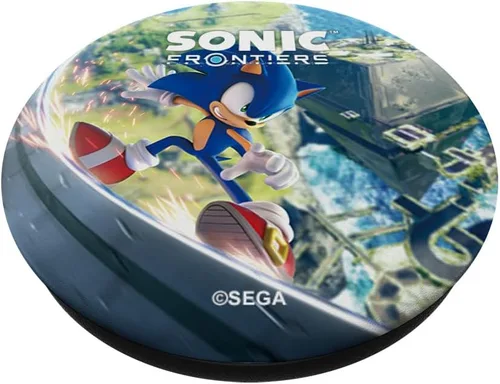 Miniatura 2 de Sonic Frontiers - arte de portada PopSockets Adhesivo PopGrip