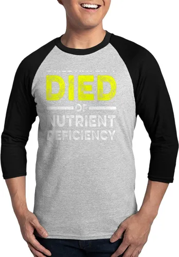 CafePress Vegan Life Vegetatian Veganis Men's Cotton Baseball Jersey, 3/4 Raglan Sleeve Shirt