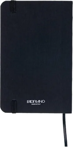 Miniatura 8 de Fabriano Ecoqua Plus - Cuaderno encuadernado con puntadas, 3.5 x 5.5 pulgadas, punteado, negro
