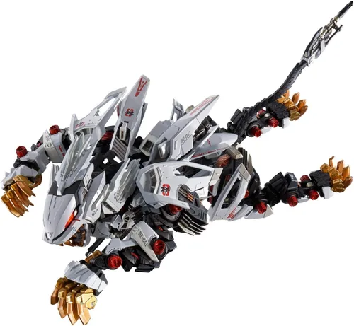 BANDAI Spirits Chogokin ZOIDS New Century/Zero RZ-041 Liger Zero, aprox. 8.7 pulgadas (8.661 in), ABS y PVC y pintado a presión