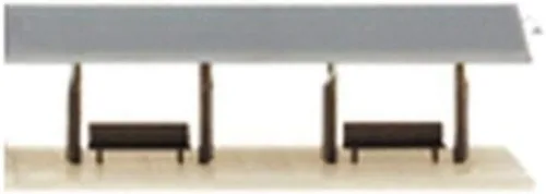 Miniatura 2 de ATLAS MODELO 2842 Kit de Plataforma Estación de Pasajeros (2) N