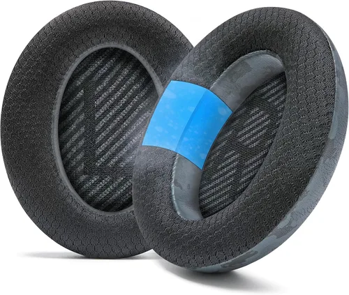 Miniatura 12 de WC Freeze QC35 - Almohadillas de gel refrescante para auriculares Bose QC35 y QC35ii (QuietComfort 35) y más Tela deportiva transpirable, gel