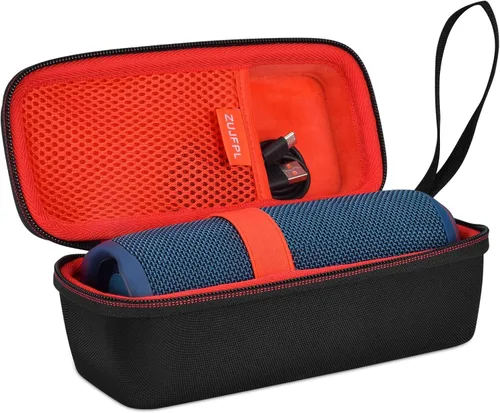Miniatura 8 de Funda rígida de EVA para JBL Flip7/6/5 Altavoz Bluetooth portátil impermeable, compatible con JBL Flip 4 Bolsa de almacenamiento protectora de viaje