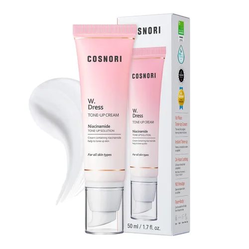 COSNORI W. Crema para Tono de Vestido - Equilibrador Rápido del Tono de la Piel – Unifica la Complejión - Sin Maquillaje, Aspecto Natural -