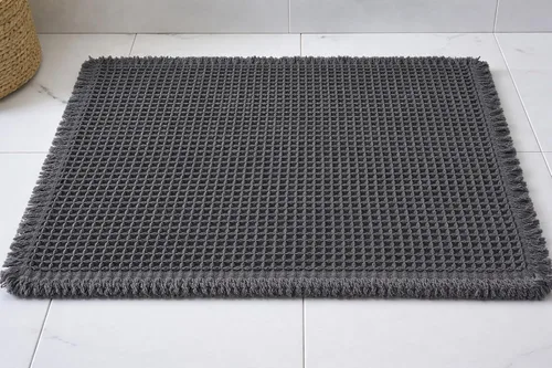 Miniatura 16 de Tapete de Baño Waffle Mejorado – Ultra Suave, Súper Absorbente y Alfombra Antideslizante con Borlas, Lavable a Máquina, Respaldo de Goma para Baño