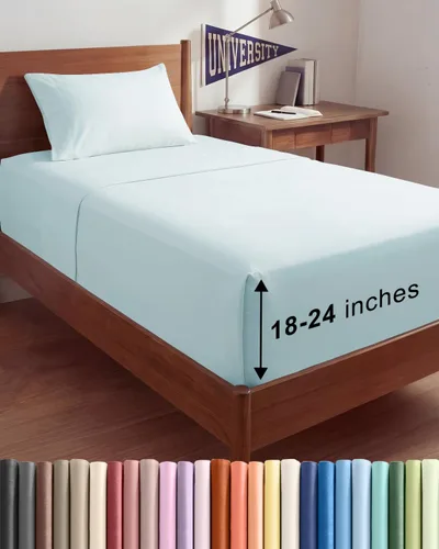 Miniatura 167 de Sábanas King divididas con bolsillos extra profundos, sábanas transpirables y refrescantes de 5 piezas, sábanas de lujo para hotel, suaves, sin 22