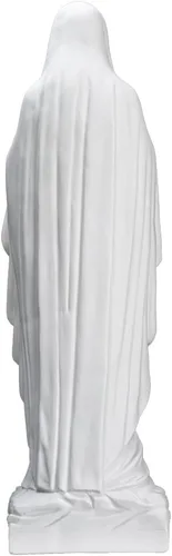 Miniatura 3 de THE FAITH GIFT SHOP Estatua Blanca Nuestra Señora de Lourdes (31")
