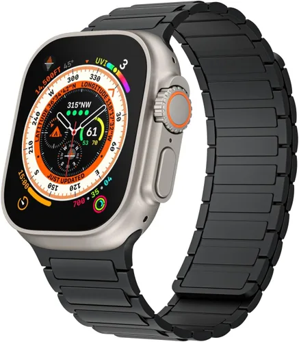 Miniatura 7 de Correa magnética compatible con Apple Watch Ultra 3/2/1 de 1.929 in, 1.811 in, 1.772 in, 1.732 in, 1.654 in, 1.614 in, 1.575 in, 1.496 in, correa
