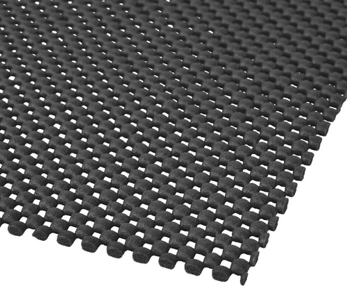 POWERTEC Tapete Antideslizante, Tapetes de Agarre Resistente, 24" x 48" Tapete de Herramientas Antideslizante para Taller, Gabinete, Almohadilla de
