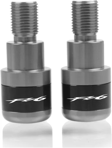 Miniatura 16 de Motocicleta para Yamaha FZ6/FZ6R/FAZER FZ 6 R 6R FZ6 FZ 6 motocicleta 7/8 pulgadas 0.866 in extremos de manillar agarres deslizantes extremos