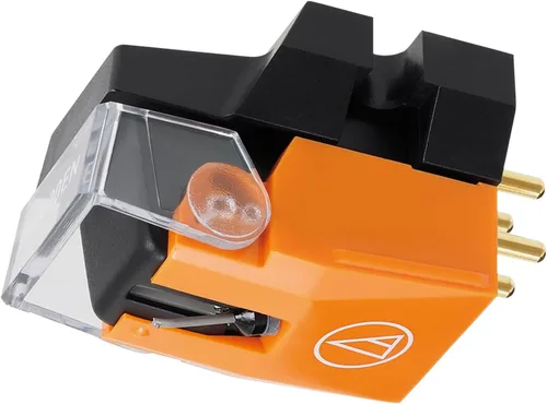 Audio-Technica VM530EN - Cartucho giratorio estéreo con imán móvil doble, color naranja