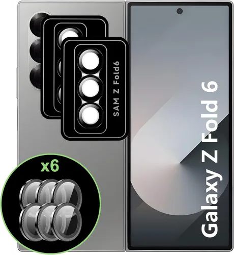 Miniatura 11 de Protector de lente de cámara para Samsung Galaxy A56, [antiarañazos] [fácil de instalar], alta definición, anti huellas dactilares, película