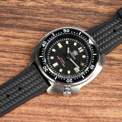 Miniatura 3 de Steeldive - Reloj automático para hombre 1970 SD1970 Reloj de pulsera NH35 Movimiento 200M Relojes de buceo