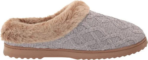 Miniatura 6 de Dearfoams Pantuflas de punto de felpilla Hannah para mujer