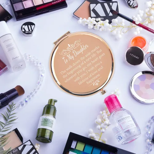 Miniatura 6 de REHALY Regalo de boda para hija de mamá papá, regalos de novia para el día de la boda, regalos únicos de recuerdo de boda para hija de mamá