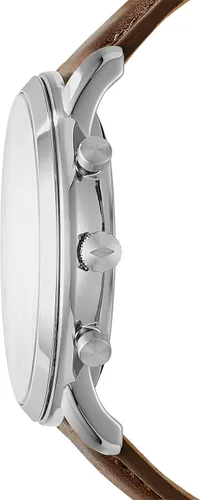 Miniatura 2 de Fossil Men's Neutra Stainless Steel and Leather Quartz Chronograph Watch
