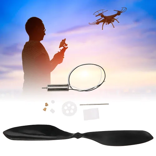 Miniatura 7 de Juego de hélice de motor sin núcleo, control remoto de aviones sin núcleo de motor de hélice de alta velocidad para RC Toy (720) motores de imán