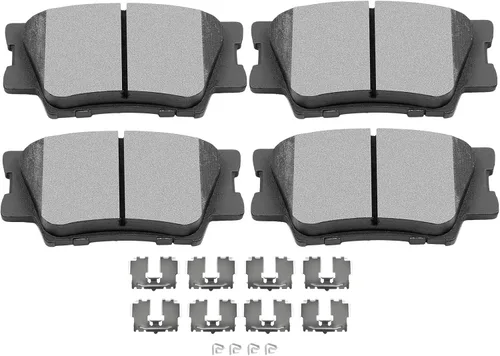Miniatura 15 de SCITOO Juego de pastillas de freno de cerámica traseras D865 para Acura MDX 2001-2006, Honda Odyssey 2002-2004, Honda Pilot 2003-2008